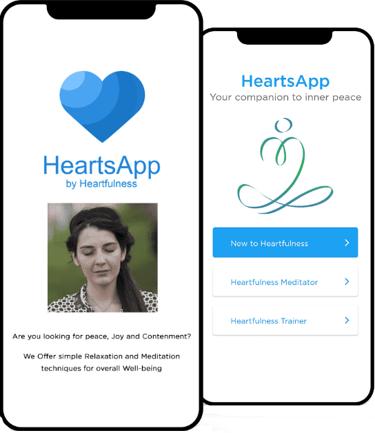 heartfulness meditation app - heartsapp